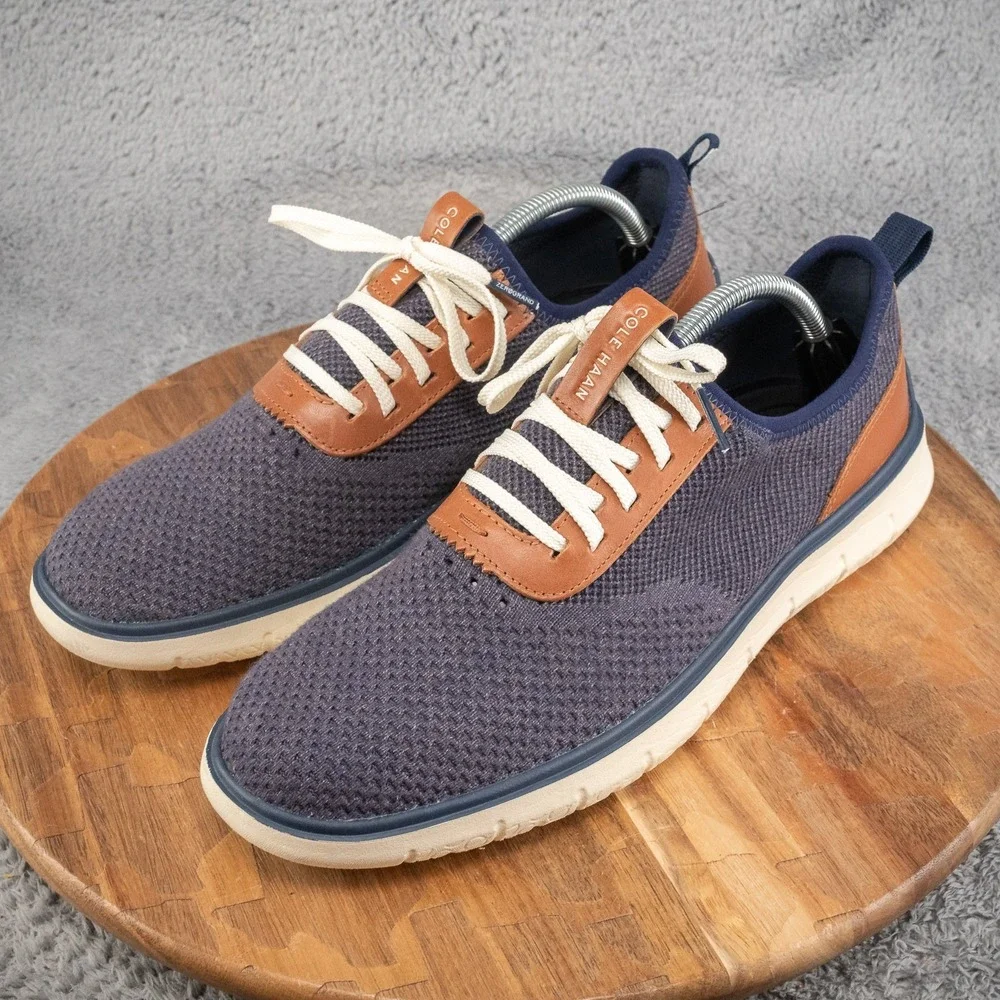Cole Haan Men's‎ Generation Zerogrand Stitchlite Sneakers 10.5 Blue